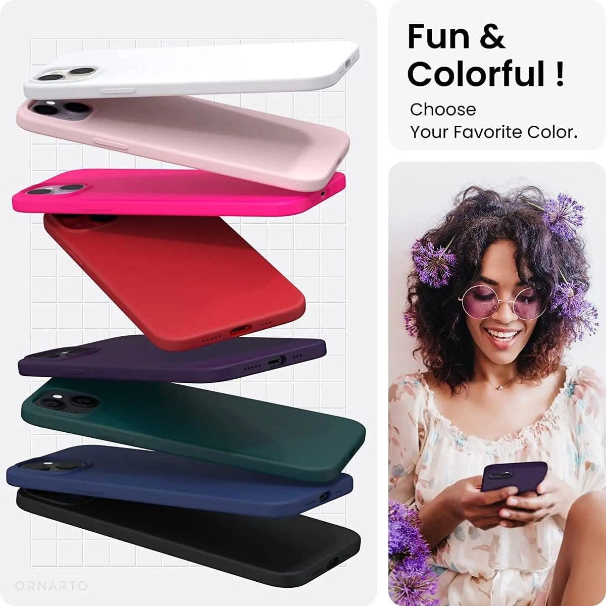 Entronix Case Compatible with iPhone 14 Plus - Soft-Touch Liquid Silicone - A-1 Thread Vault