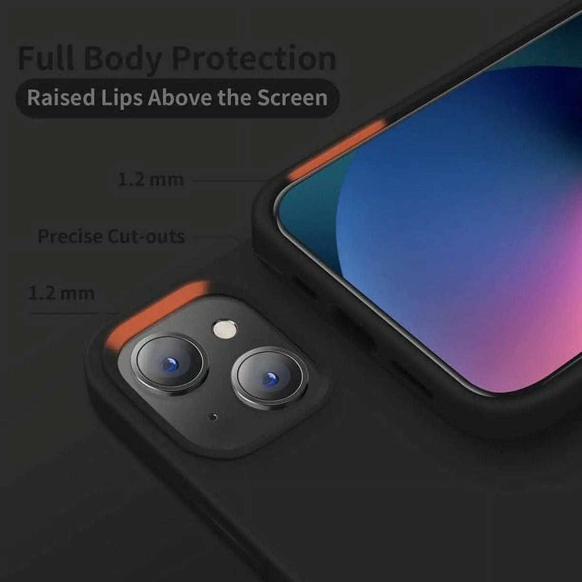 Entronix Case Compatible with iPhone 14 Plus - Soft-Touch Liquid Silicone - A-1 Thread Vault