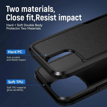 Entronix Case Compatible with iPhone 14 Pro Max - Soft-Touch Dual-Layer Sleek Cover - A-1 Thread Vault