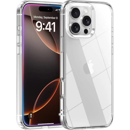 Entronix Case Compatible with iPhone 15 Pro Max - [Hard Back] Slim Clear - A-1 Thread Vault