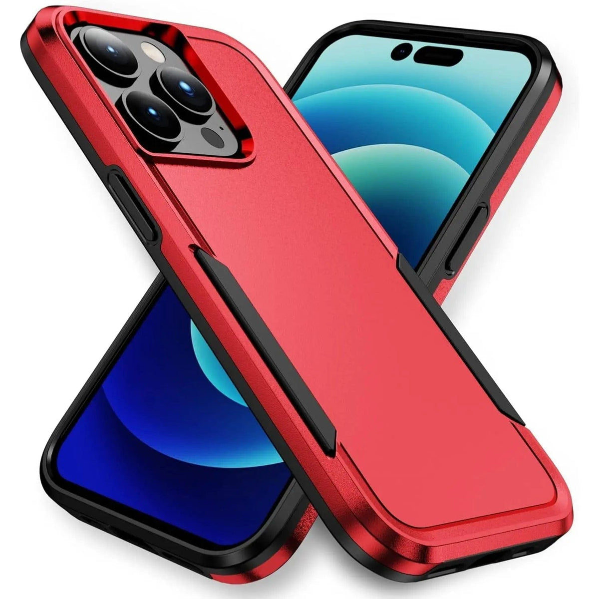 Entronix Case Compatible with iPhone 15 Pro Max - Soft-Touch Dual-Layer Sleek Cover - A-1 Thread Vault