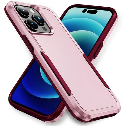 Entronix Case Compatible with iPhone 15 Pro - Soft-Touch Dual-Layer Sleek Cover - A-1 Thread Vault