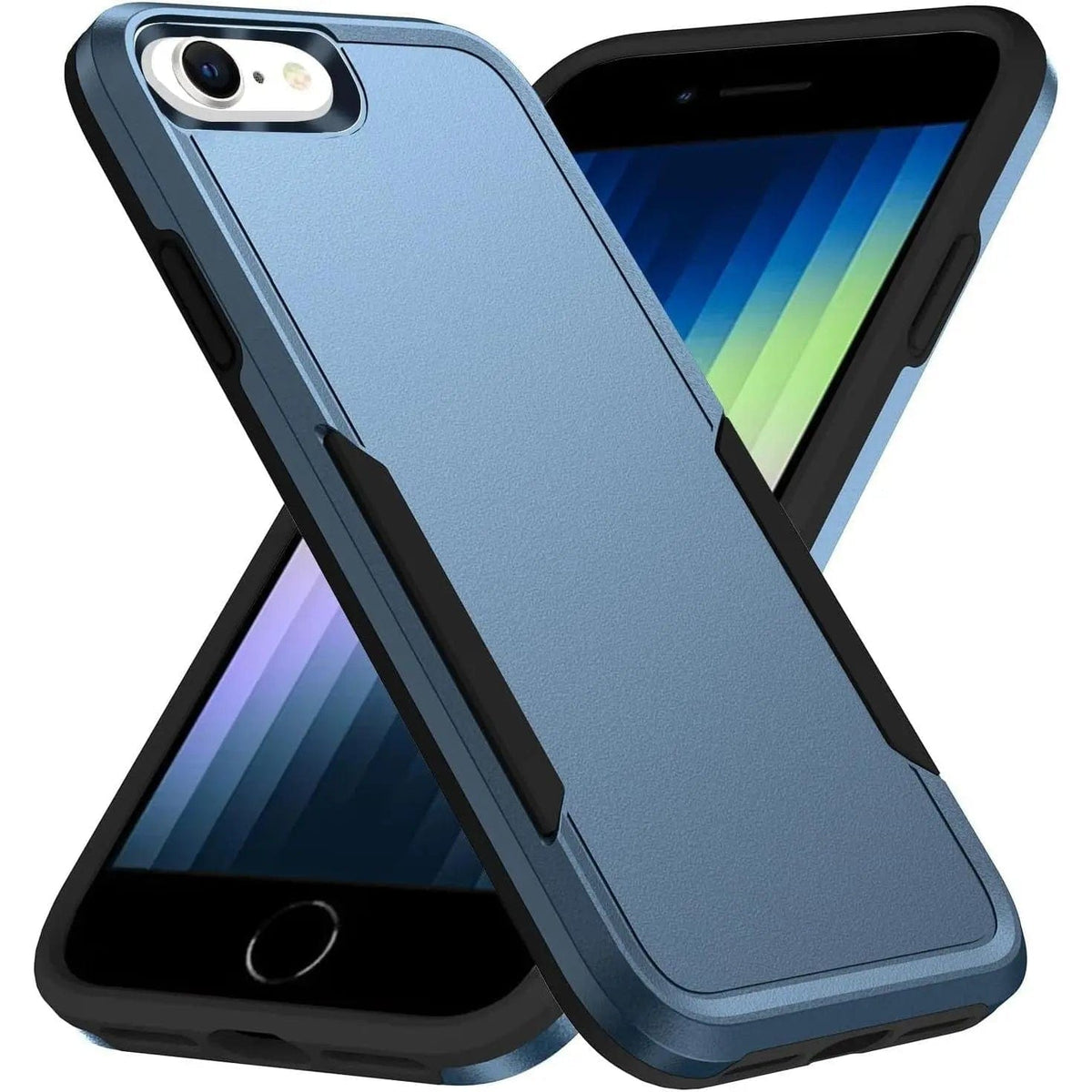 Entronix Case Compatible with iPhone 8/7/SE (2nd Gen) - Soft-Touch Dual-Layer Sleek Cover - A-1 Thread Vault