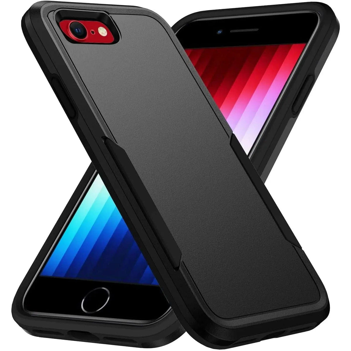 Entronix Case Compatible with iPhone 8/7/SE (2nd Gen) - Soft-Touch Dual-Layer Sleek Cover - A-1 Thread Vault
