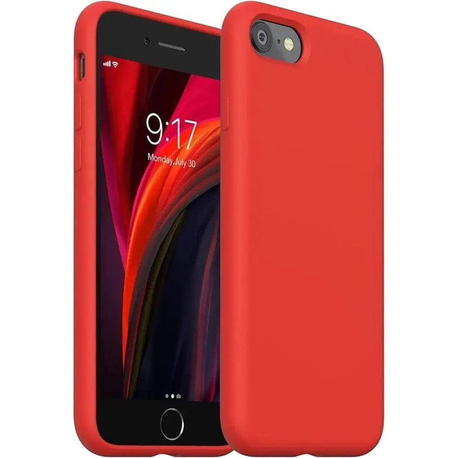 Entronix Case Compatible with iPhone 8/7/SE (2nd Gen) - Soft-Touch Liquid Silicone - A-1 Thread Vault