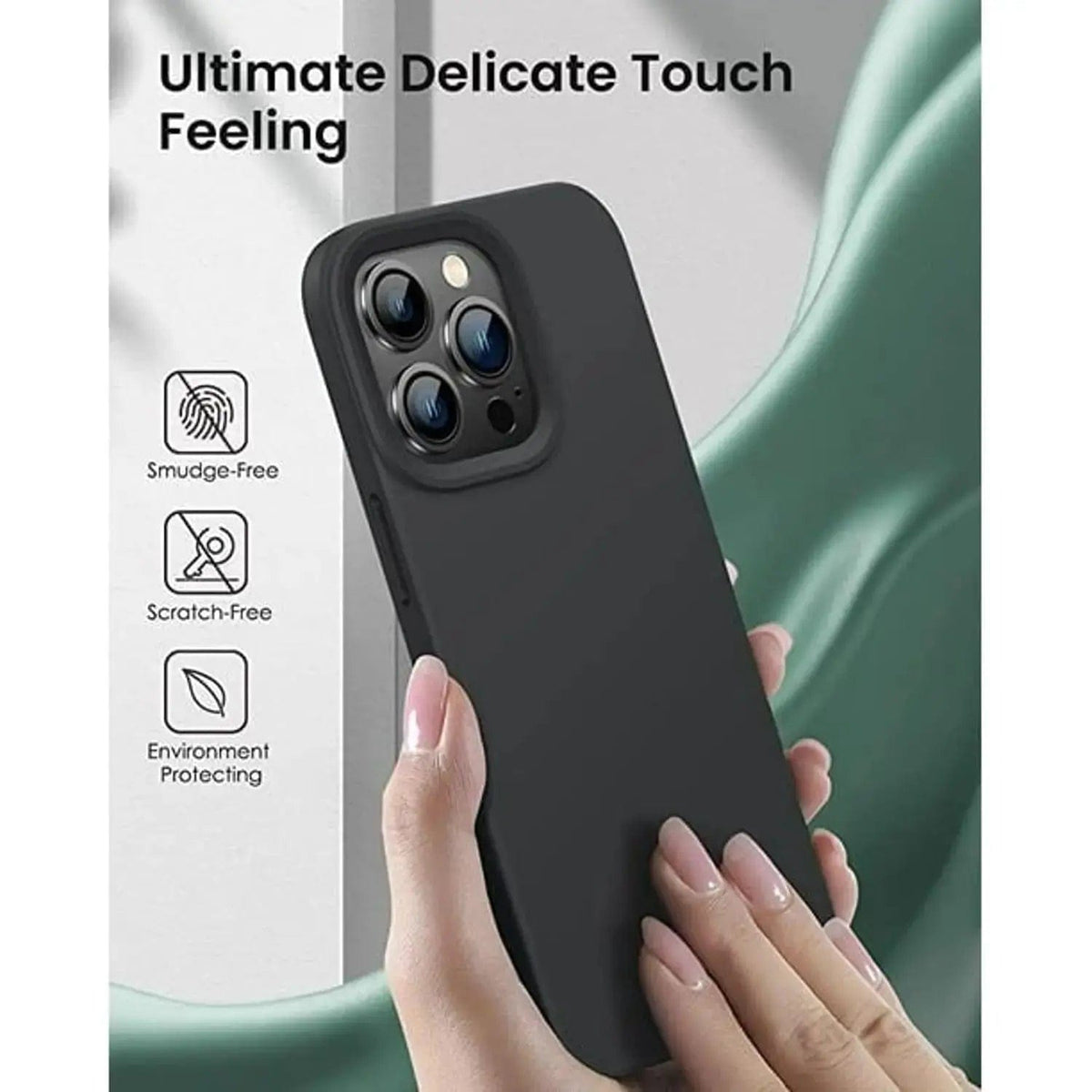 Entronix Case Compatible with iPhone 8/7/SE (2nd Gen) - Soft-Touch Liquid Silicone - A-1 Thread Vault