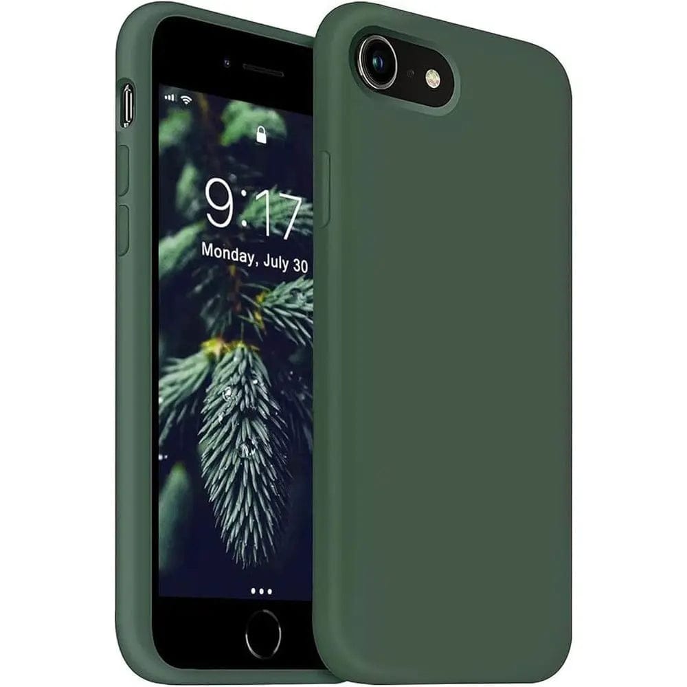 Entronix Case Compatible with iPhone 8/7/SE (2nd Gen) - Soft-Touch Liquid Silicone - A-1 Thread Vault