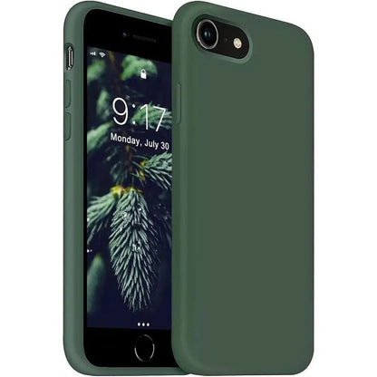Entronix Case Compatible with iPhone 8/7/SE (2nd Gen) - Soft-Touch Liquid Silicone - A-1 Thread Vault