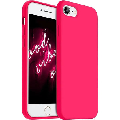 Entronix Case Compatible with iPhone 8/7/SE (2nd Gen) - Soft-Touch Liquid Silicone - A-1 Thread Vault
