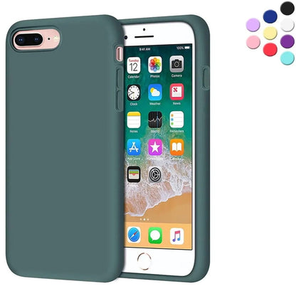 Entronix Case Compatible with iPhone 8 Plus/7 Plus - Soft-Touch Liquid Silicone - A-1 Thread Vault