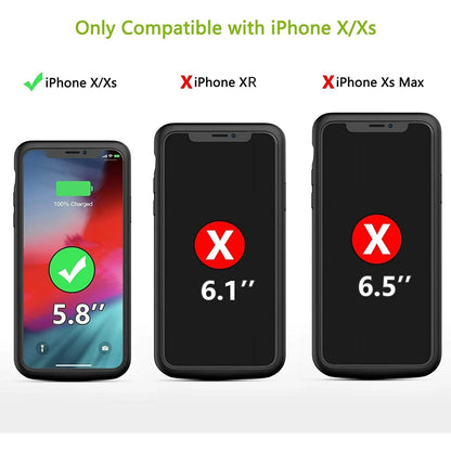 Entronix Case Compatible with iPhone X/XS - [Hard Back] Slim Clear - A-1 Thread Vault