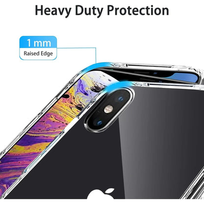 Entronix Case Compatible with iPhone X/XS - [Hard Back] Slim Clear - A-1 Thread Vault