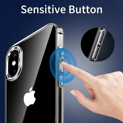 Entronix Case Compatible with iPhone X/XS - [Hard Back] Slim Clear - A-1 Thread Vault