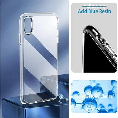 Entronix Case Compatible with iPhone X/XS - [Hard Back] Slim Clear - A-1 Thread Vault