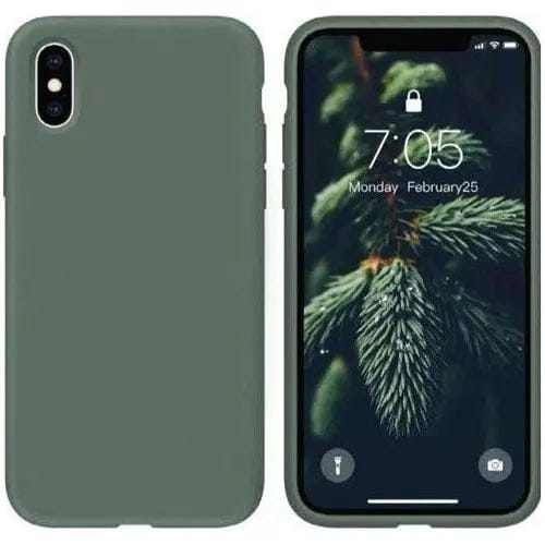 Entronix Case Compatible with iPhone X/XS - Soft-Touch Liquid Silicone - A-1 Thread Vault