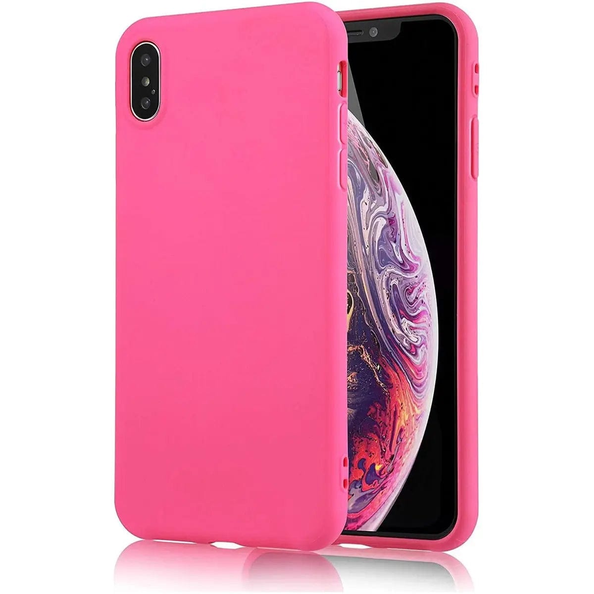 Entronix Case Compatible with iPhone X/XS - Soft-Touch Liquid Silicone - A-1 Thread Vault