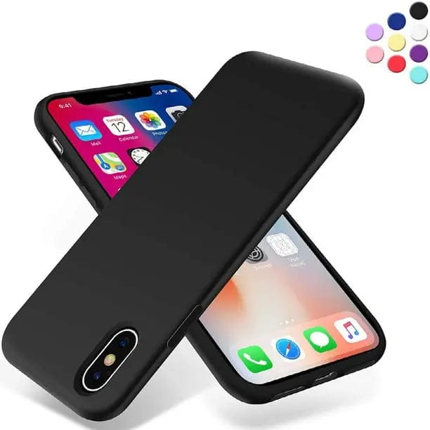 Entronix Case Compatible with iPhone X/XS - Soft-Touch Liquid Silicone - A-1 Thread Vault