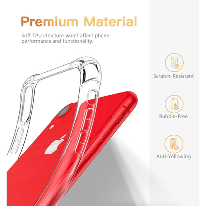 Entronix Case Compatible with iPhone XR - [Hard Back] Slim Clear - A-1 Thread Vault