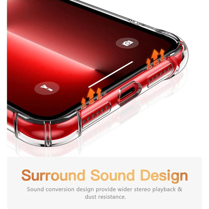 Entronix Case Compatible with iPhone XR - [Hard Back] Slim Clear - A-1 Thread Vault