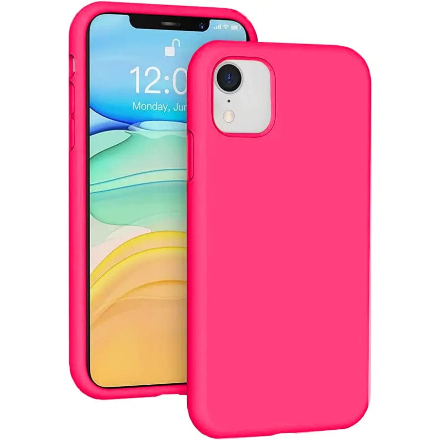 Entronix Case Compatible with iPhone XR - Soft-Touch Liquid Silicone - A-1 Thread Vault