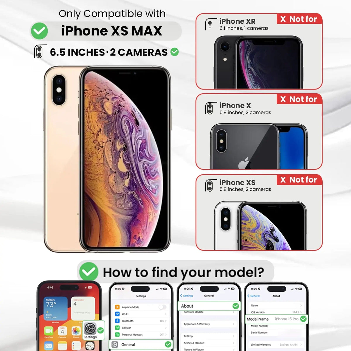 Entronix Case Compatible with iPhone XS Max - Soft-Touch Liquid Silicone - A-1 Thread Vault