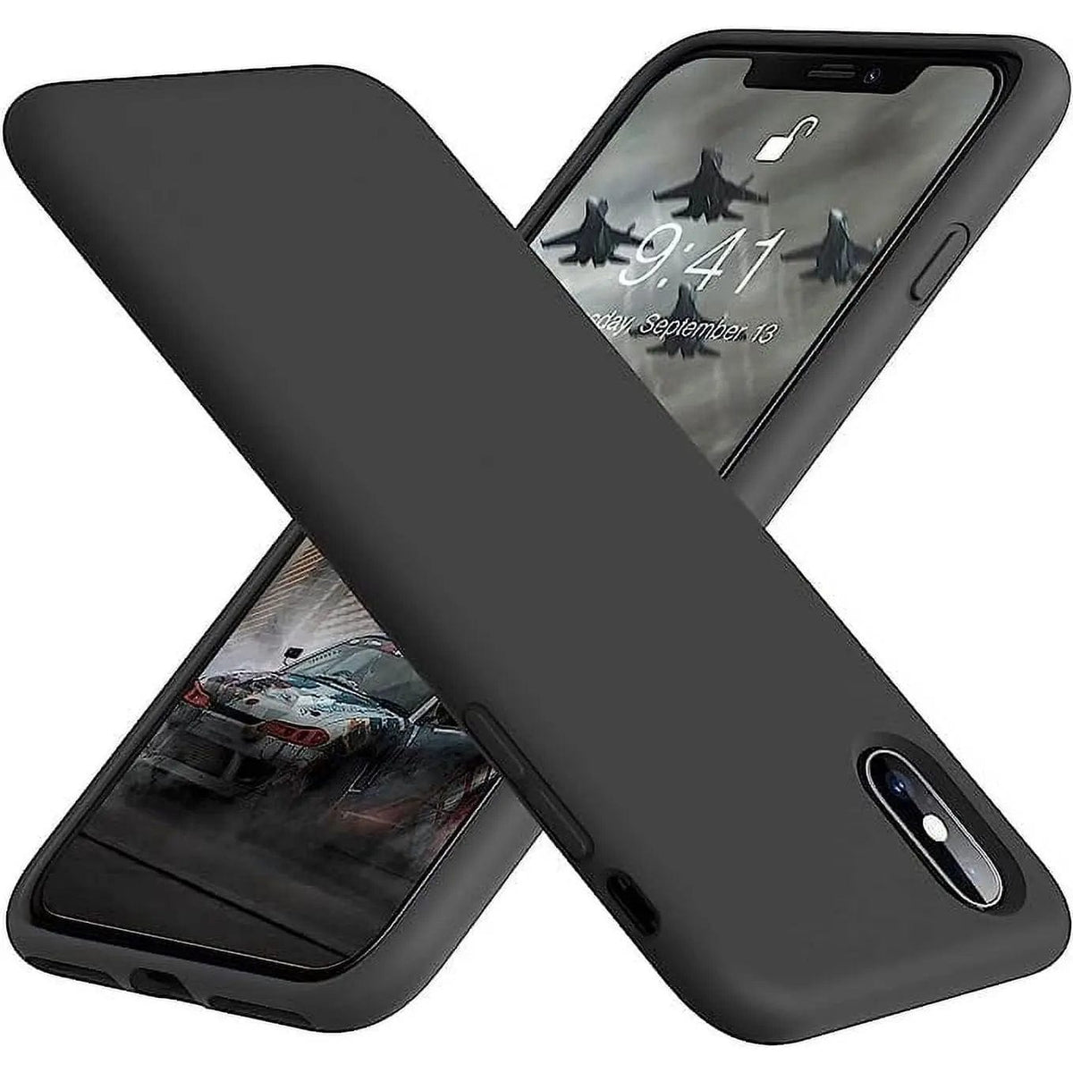 Entronix Case Compatible with iPhone XS Max - Soft-Touch Liquid Silicone - A-1 Thread Vault