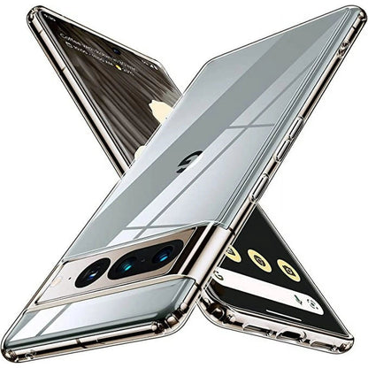 Entronix Case Compatible with Pixel 7 Pro - [Hard Back] Clear Cover - A-1 Thread Vault