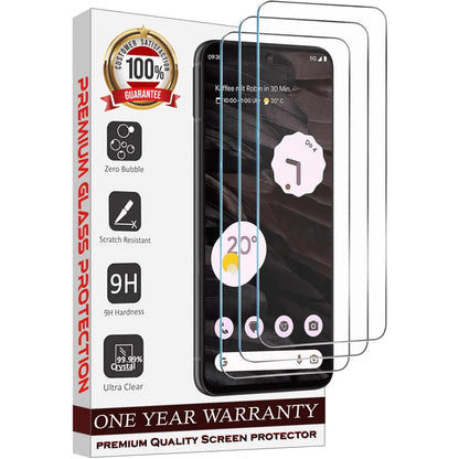 Entronix Clear Screen Protector Compatible with Galaxy A02s - 3-Piece Combo - A-1 Thread Vault