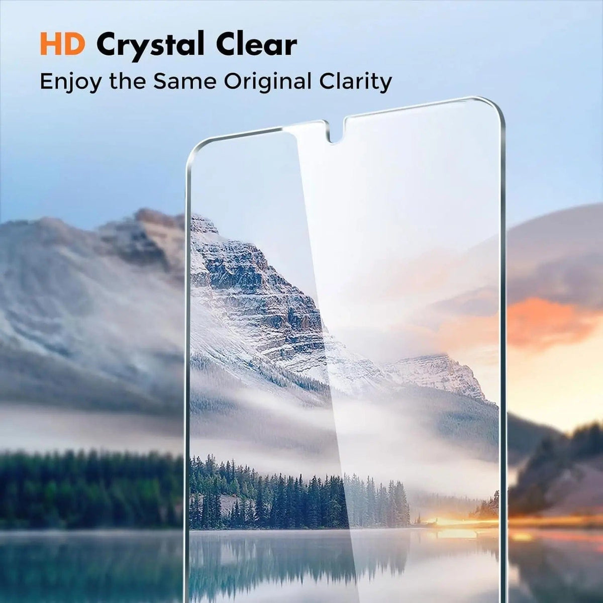 Entronix Clear Screen Protector Compatible with Galaxy A32 - 3-Piece Combo - A-1 Thread Vault