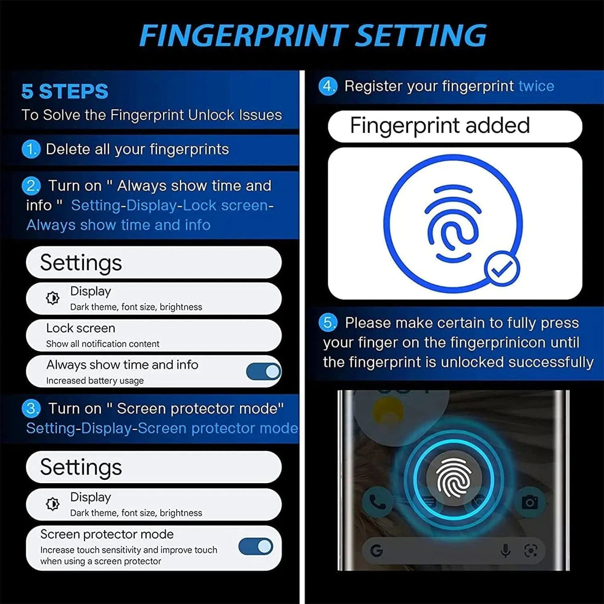 Entronix Clear Screen Protector Compatible with Galaxy A72 - 2-Piece Combo - A-1 Thread Vault