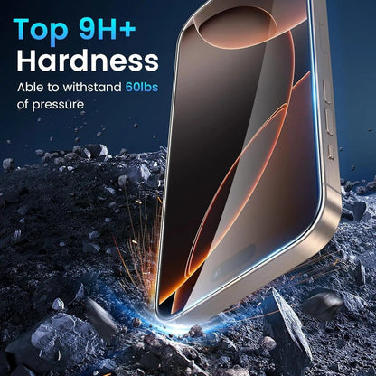 Entronix Clear Screen Protector Compatible with iPhone 15 Plus - 2-Piece Combo - A-1 Thread Vault
