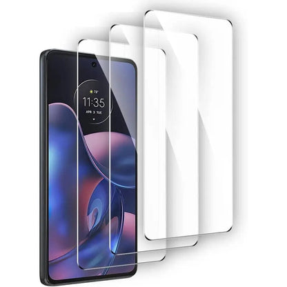 Entronix Clear Screen Protector Compatible with Moto G Pure - 3-Piece Combo - A-1 Thread Vault