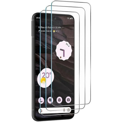 Entronix Clear Screen Protector Compatible with Pixel 6 Pro - 3-Piece Combo - A-1 Thread Vault