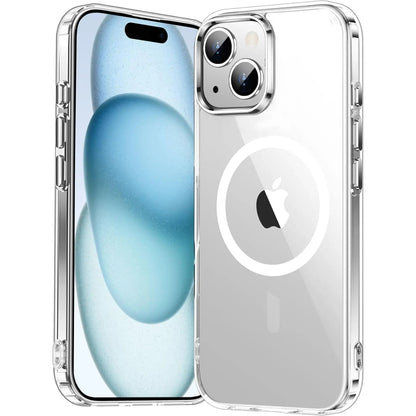 Entronix [Magnetic] Case Compatible with iPhone 12 Mini - [Hard Back] Slim Clear - A-1 Thread Vault