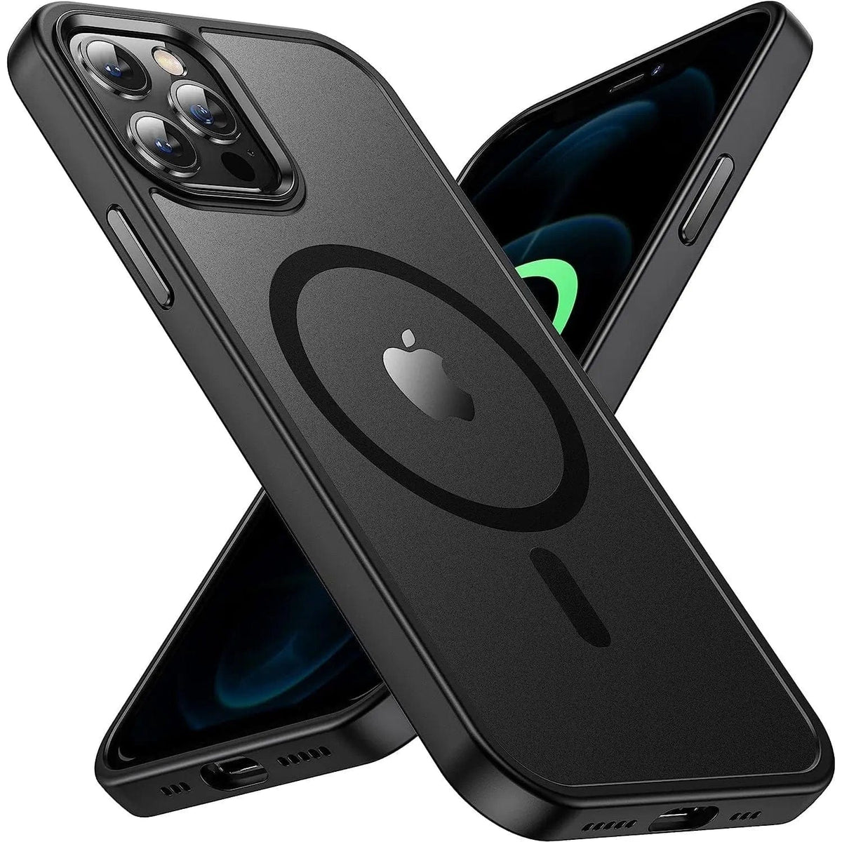 Entronix [Magnetic] Case Compatible with iPhone 12 Pro Max - Translucent Frosted Matte - A-1 Thread Vault