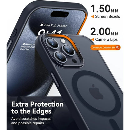 Entronix [Magnetic] Case Compatible with iPhone 13 - Translucent Frosted Matte - A-1 Thread Vault
