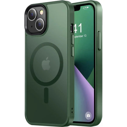 Entronix [Magnetic] Case Compatible with iPhone 15 Plus - Translucent Frosted Matte - A-1 Thread Vault
