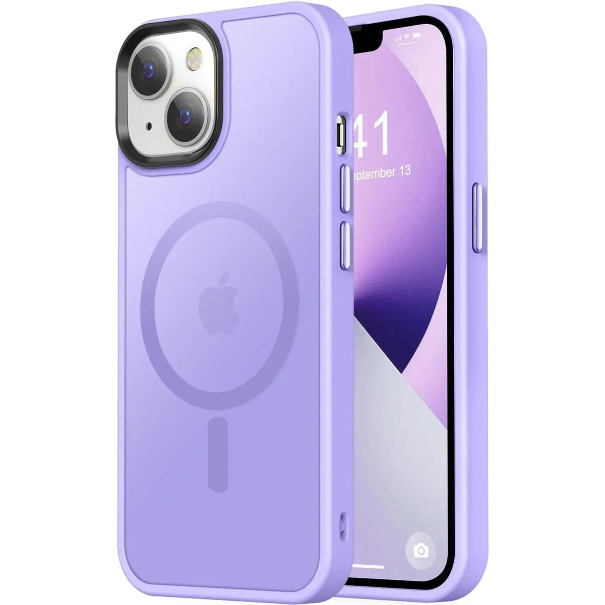 Entronix [Magnetic] Case Compatible with iPhone 15 - Translucent Frosted Matte - A-1 Thread Vault