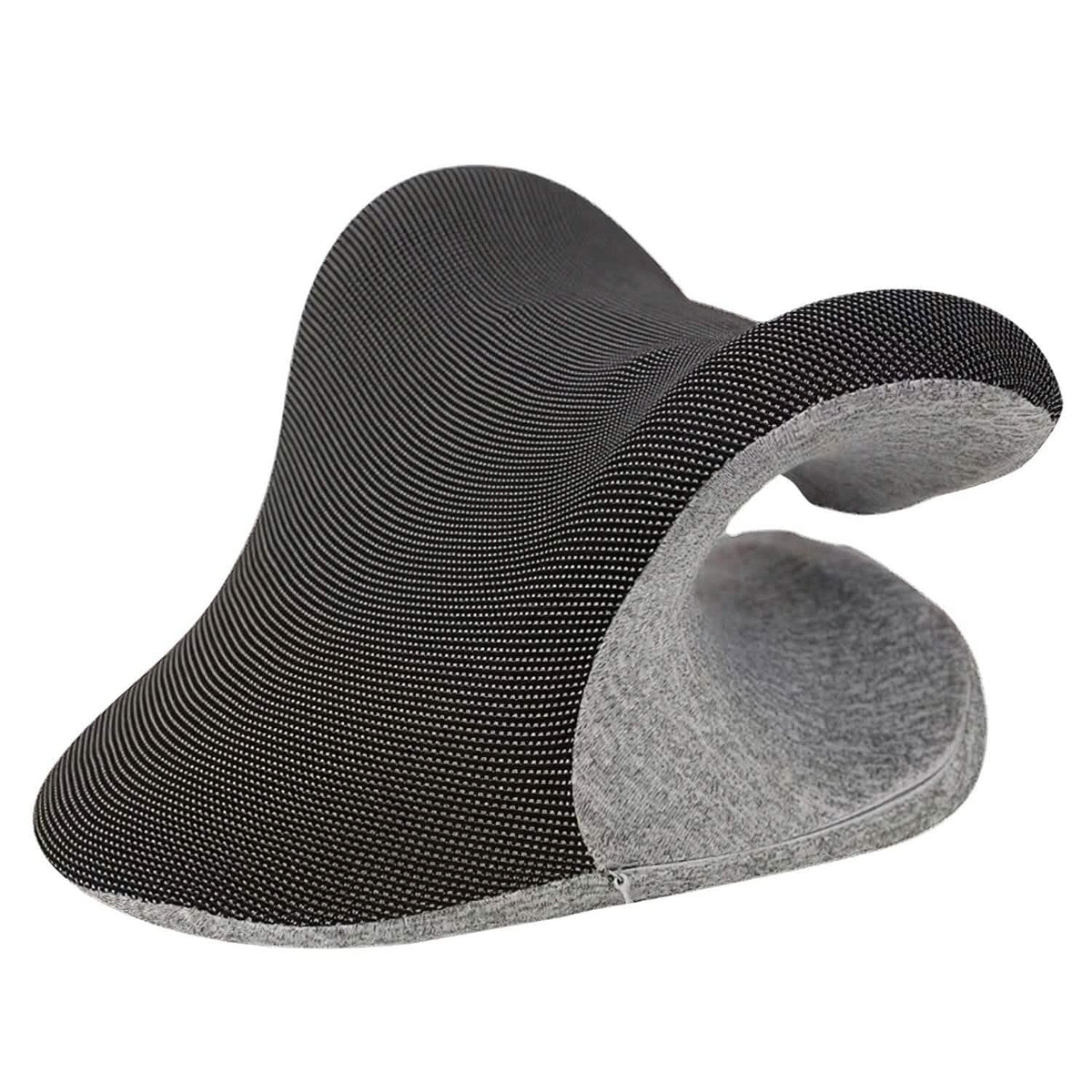 Ergonomic Heated Neck Stretcher Cervical Traction Therapy Pillow with Graphene Heating Pad - A-1 Thread Vault