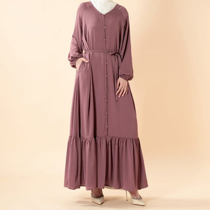 Essential Zoom Flowing Maxi Dress (MA426) - A-1 Thread Vault