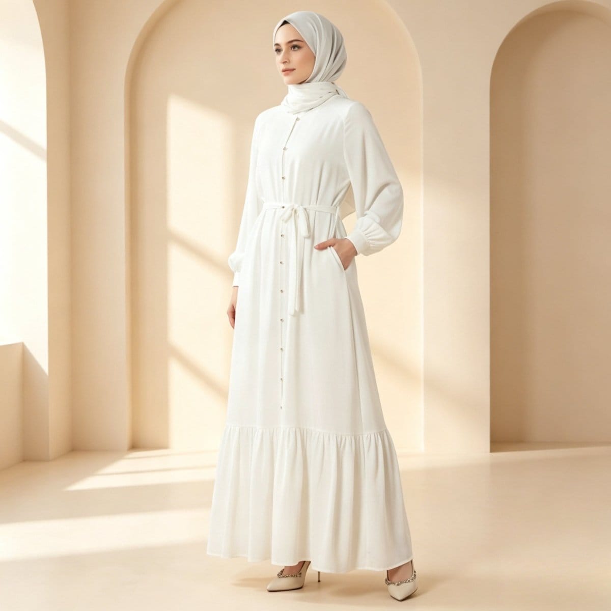 Essential Zoom Flowing Maxi Dress (MA426) - A-1 Thread Vault