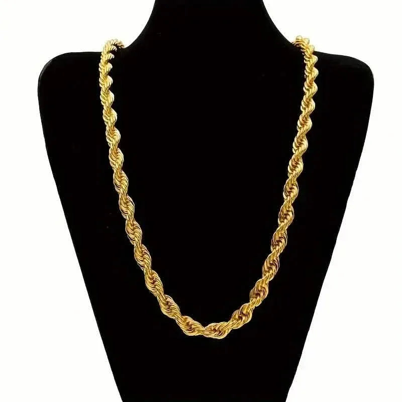European Classic Twist Necklace Rope Chain - A-1 Thread Vault