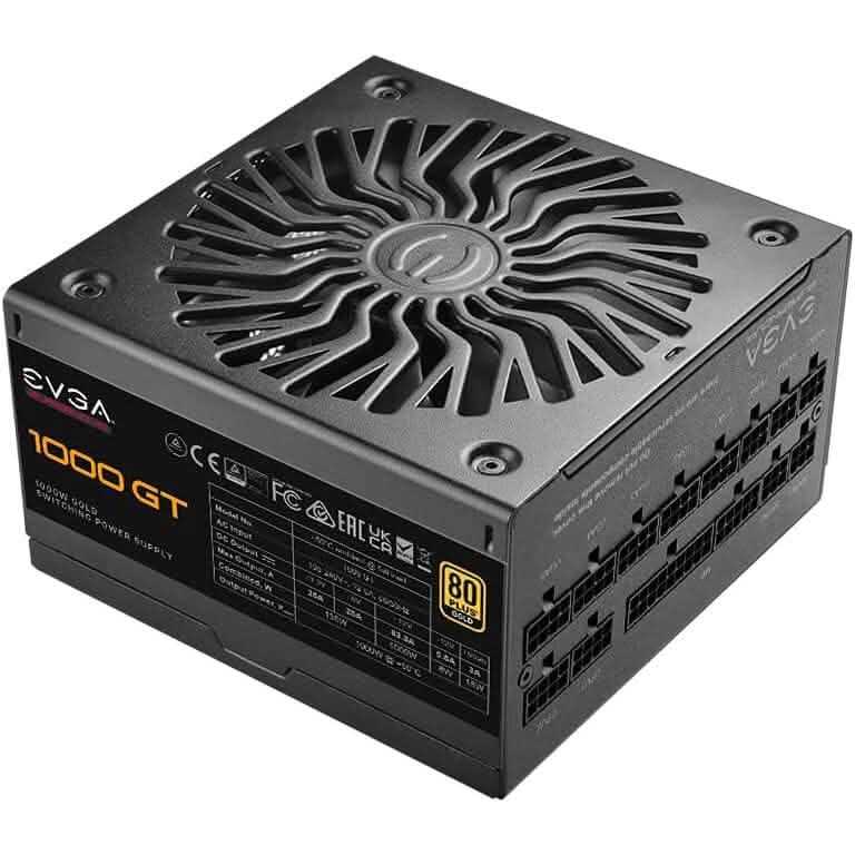 EVGA Supernova 1000 GT 80 Plus Gold 1000W Power Supply (Refurbished) - A-1 Thread Vault