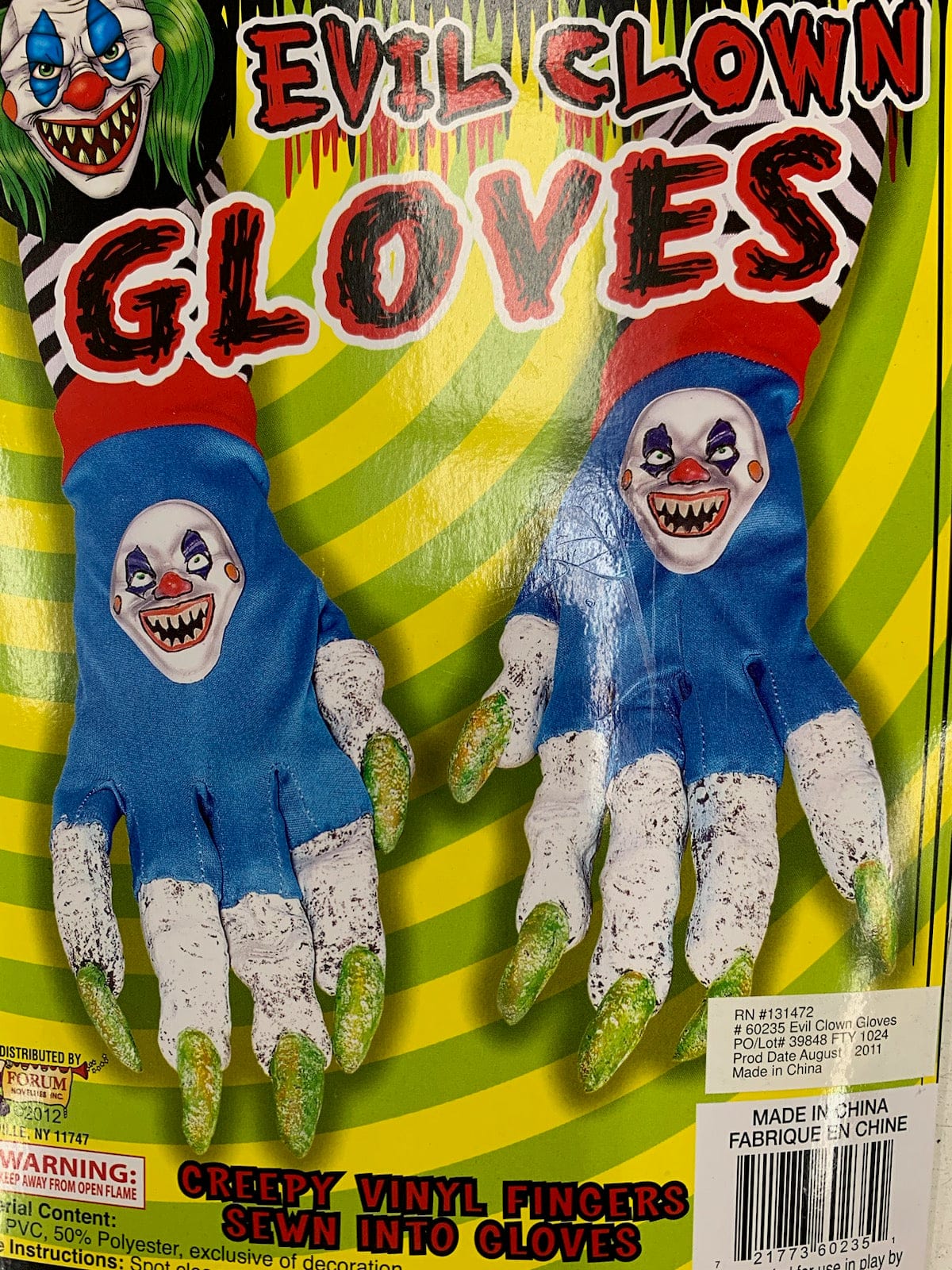Evil Clown Gloves - A-1 Thread Vault