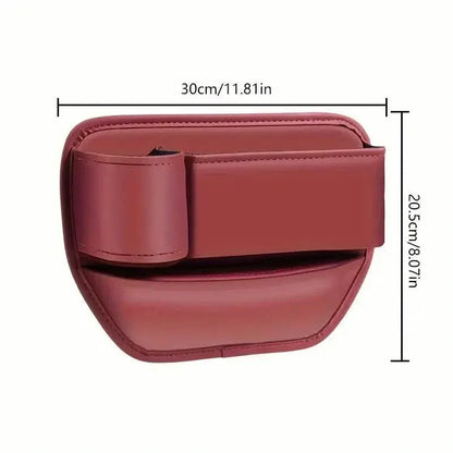 Expandable Car Seat Gap Organizer with Cup & Phone Holder - A-1 Thread Vault