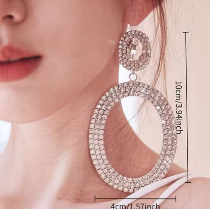 Extravagant Crystal Earrings - A-1 Thread Vault