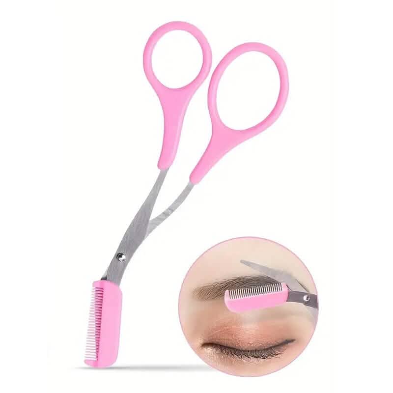Eyebrow Trimmer Scissor with Comb - A-1 Thread Vault