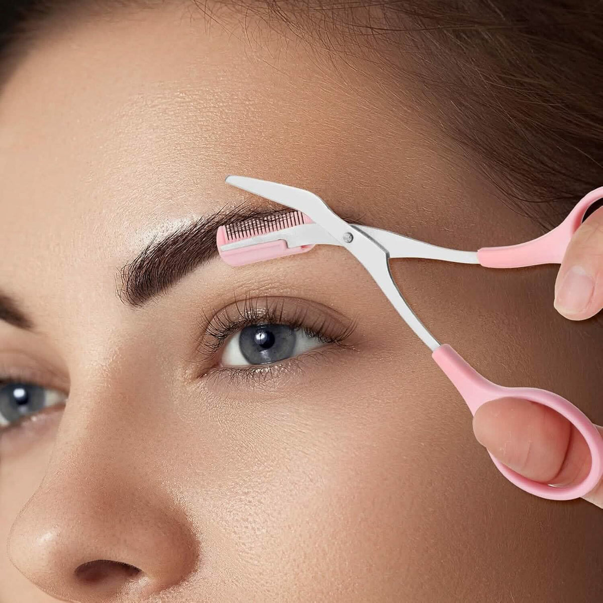 Eyebrow Trimmer Scissor with Comb - A-1 Thread Vault
