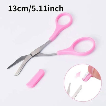 Eyebrow Trimmer Scissor with Comb - A-1 Thread Vault