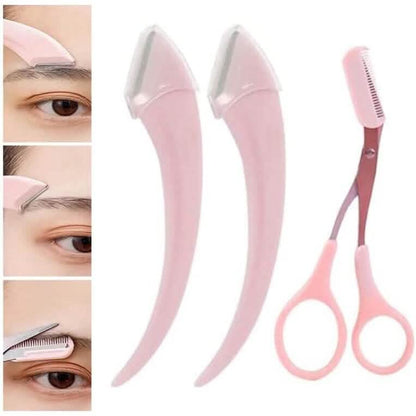 Eyebrow Trimmer Scissors with Comb - A-1 Thread Vault